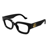 Lentes Ópticos Negro Gucci Sustentable Gg1548o001