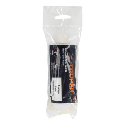 Repuesto Mini Rodillo 4''x3/8'' Esponja Truper 13907 6 Pzas