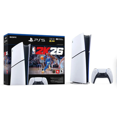 Consola Playstation Ps5 Digital Edición Nba 2k26, Almacenamiento 1tb, 4k 120 Hz Hdr | Meses sin interés