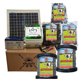 Cerco Electrico Ganadero Kit Solar (30 Km) + 1 Km De Alambre