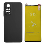 Capa Capinha Slim Para Redmi Note 11 4g/ 11s 4g +pel 5d Gel