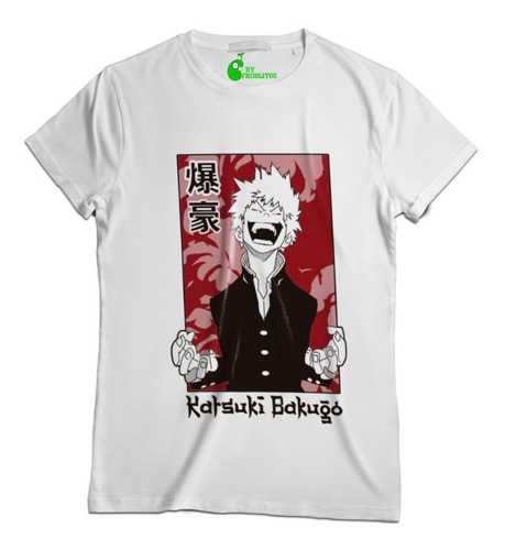 Playera Katsuki Bakugo My Hero Academia By Frijolitos