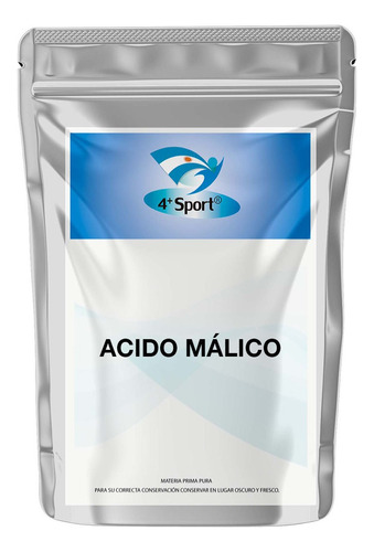 Ácido Málico 1 Kilo Importado Puro 4+