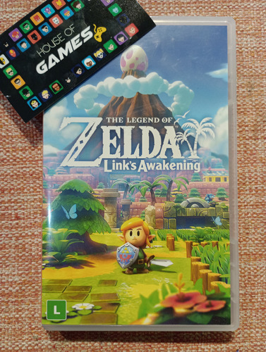 Zelda Link's Awakening Nintendo Switch Mídia Física Usado 