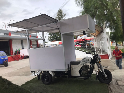Motocarro Doble Rodado 300cc Food Truck Venta Comida 2023