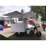 Motocarro Doble Rodado 300cc Food Truck Venta Comida 2024