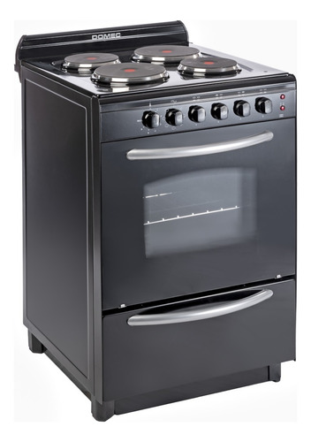 Cocina Domec Ceng Eléctrica 51044 Negra 56cm Luz Termostato