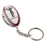 Llavero Pelota Rugby Mini Gilbert Pumas Stade Francais Cke Color Harlequins