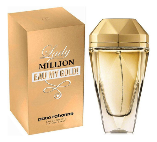 Edt 2.7 Onzas Lady Million Eau My Gold Paco Rabanne Para