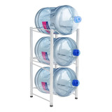 Rack Estante Organizador De 3 Botellones Bidones Agua 20 L