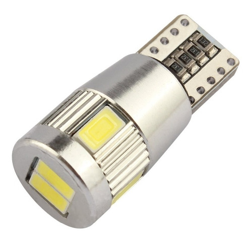 Foco Led T10 Pellizco Canbus 6 Smd 5730 W5w 6smd 12 V