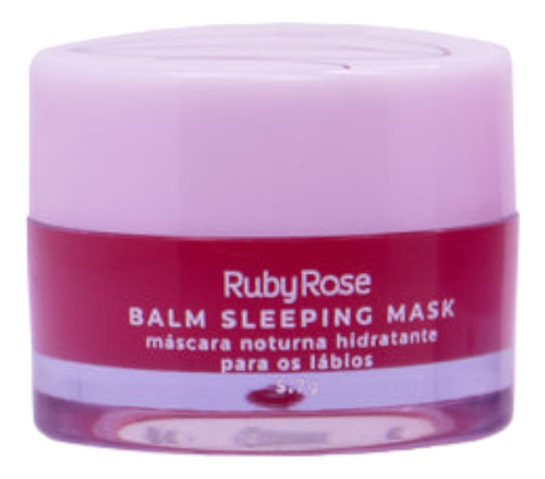 Bálsamo Labial Hidratante Balm Sleeping Mask Ruby Rose 
