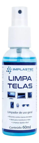 Limpa Telas Tira Manchas Poeira Monitor Celular Tv Note 60ml