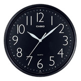 Reloj Pared Casio Iq-05 Relojesymas Color De La Estructura Negro (1)