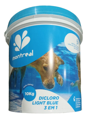 Montreal Dicloro Light Blue 10kg - Balde