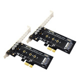 2 Adaptadores Pcie A M2 Pci Express 3.0 X1 A Nvme Ssd M2 Pci