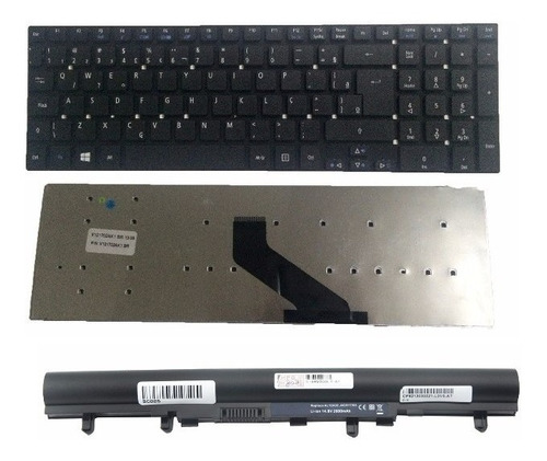Kit Bateria + Teclado Para Acer Aspire E1-572-6_br800