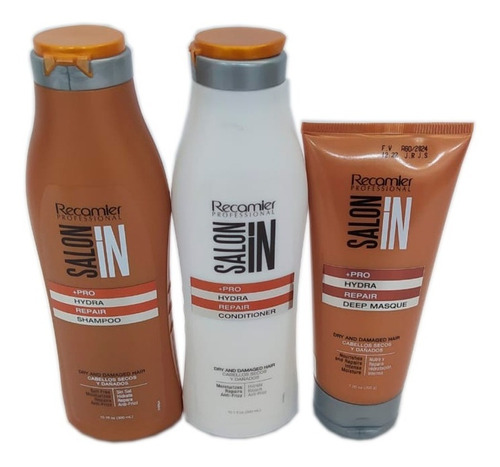 Kit Reparador Recamier Shampoo + Acond+ Tratamiento