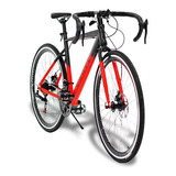 Bicicleta De Ruta Gravel Asphalt R700 47 51 54 Cm Color Rojo Tamaño Del Cuadro 47 Cm