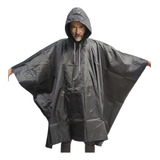 Capa Impermeable Poncho Para Lluvia Portatil Capucha