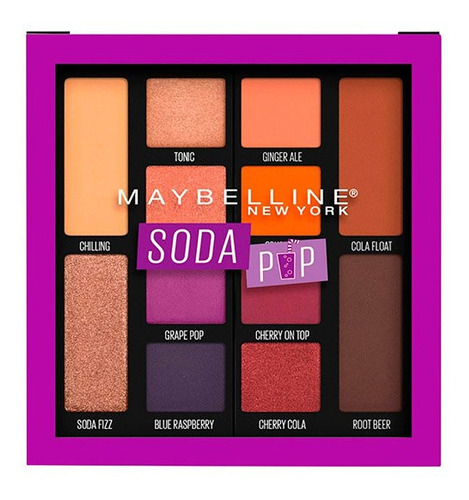 Paleta De Sombras Soda Pop De Maybelline