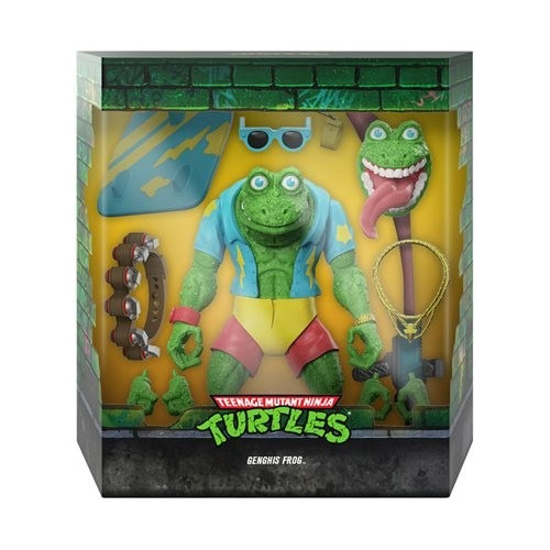 Genghis Frog Tortugas Ninja Mutantes Tmnt Super 7 Ultimates
