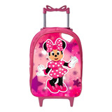 Mochila Escolar Rdm Escolar Rodinha Cor Rosa  Design Lily 25l