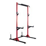 Power Rack & Barra Dominadas Multifuncional 6 Agarres