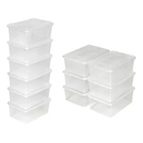 5 Cajas Plasticas Para Almacenar Articulos Multiusos Oferta