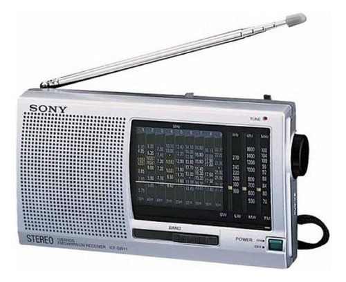 Radio Onda Corta Sony  Am Fm Sw Clásico  Original Como Nuevo