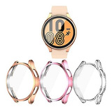 Funda Protectora Haojavo Para Galaxy Watch 4 44mm (3 Pack)