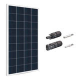 Painel Placa Solar 155 Wp E Conector Mc4 Camping Home