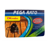 Ratoeira Adesiva Krodec Cola Pega Rato C/10 Und