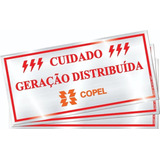 10 Placas Geração Distribuída Aluminio Padrão Copel - Parana