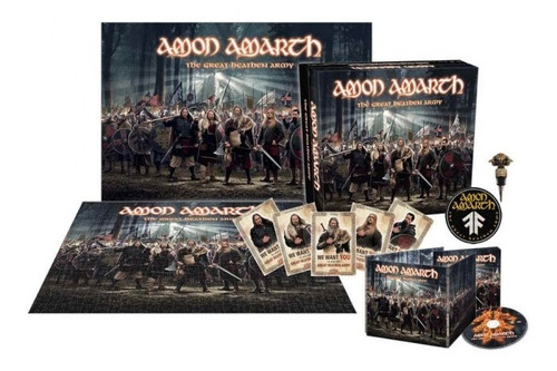 Amon Amarth The Great Heathen Army Cd Boxset