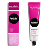  Matrix Tintura Permanente Socolor Varios Tonos X 90 Ml Tono 9g Rubio Muy Claro Dorado