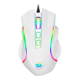 Mouse De Juego Redragon  Griffin M607 Blanco Full