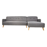 Sofa Cama Ariel Gris Këssa Muebles