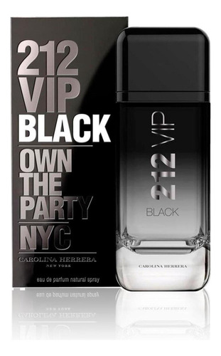 Perfume Para Hombre Carolina Herrera 212 Vip Black, 200 Ml