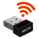 Antena Receptor Wifi Nano Usb Red Inalambrica Adaptador