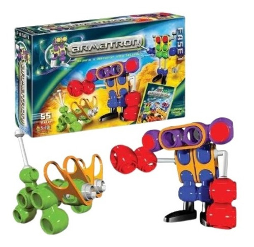 Juego Para Niños Armatron Fase 1 55 Piezas