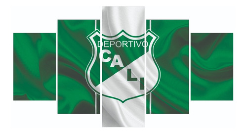 Cuadros Decorativos Fútbol Deportivo Cali Fc Moderno 125*70