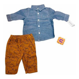 Carter´s Conjunto Baratos Bebe/niño Pantalon+camisa Original