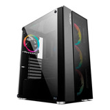 Gabinete Gamer Atx Ocelot Ogec02 Panel De Cristal Templado