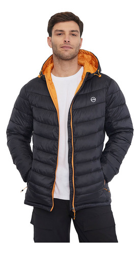 Parka Outdoor Hombre Negro Corona