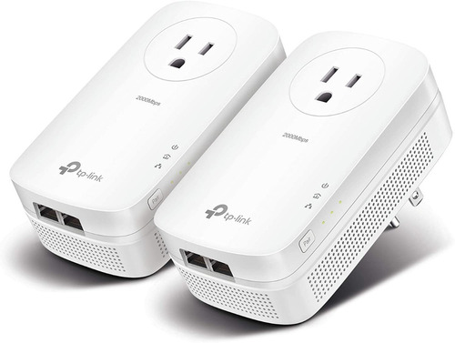 Tp Link Extensor De Red 4k Mimo Gigabit Streaming / 2 Piezas Color Blanco