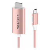 Cable Adaptador De Usb C A Hdmi 2.0 (4k/60hz) (rose Gold)