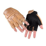 Guantes Tacticos Coyote Elastizados Dedo Cortado Elastizado