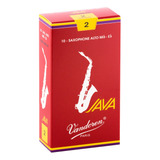 Cajas De Cañas Saxo Alto Java Red Nº2.0 Sr262r Vandoren