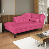 Diva Recamier Dora 140cm Lado Esquerdo Corano Pink Ca